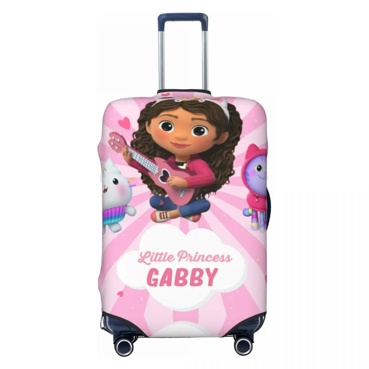 

Забавный забавный кукольный домик Габби, чехол для багажа, эластичный чехол для багажа с героями мультфильмов, животных, дорожные чехлы для чемоданов