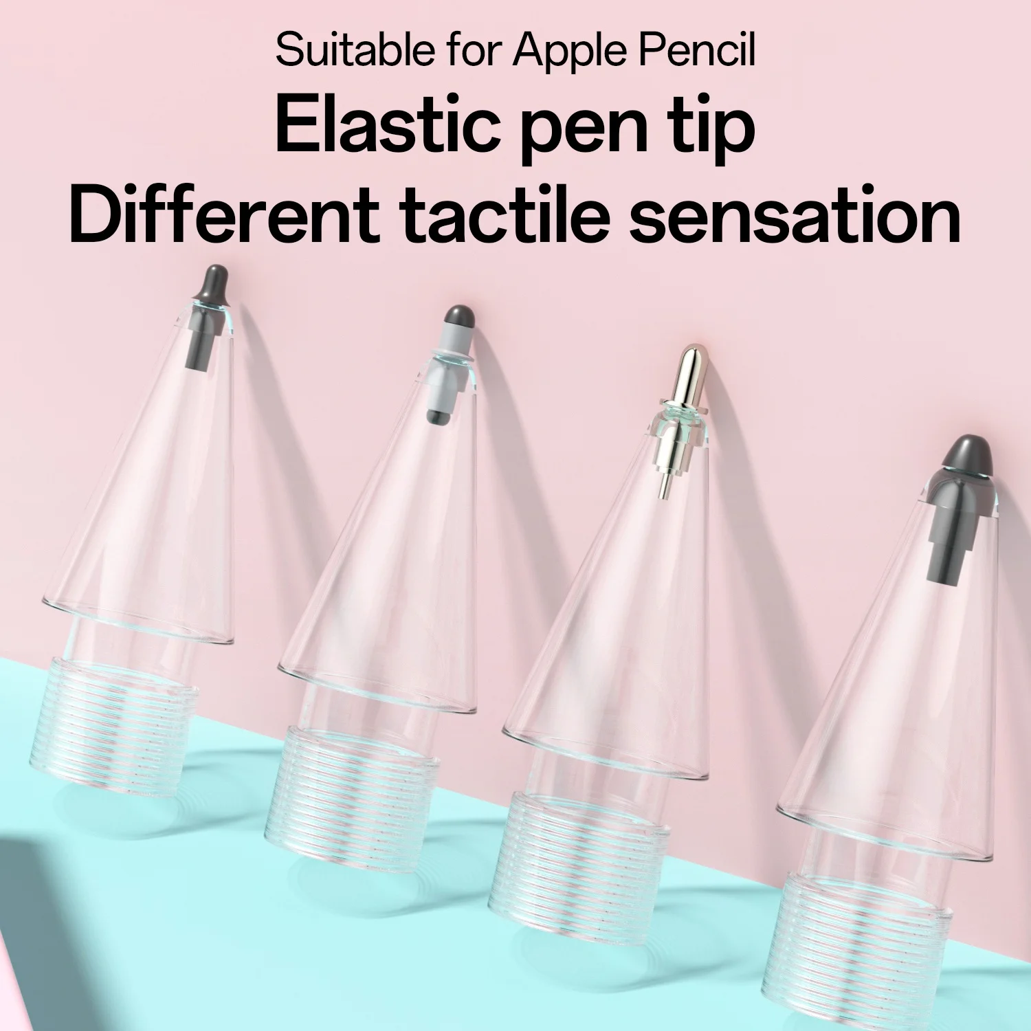 

Подходит для Apple Pencil, демпфирующий бесшумный наконечник ipencil 1-го поколения, противоскользящий наконечник