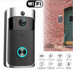 V5 Wireless Camera Door Bell Smart WiFi Video Intercom Night Vision 1080P HD Remote Monitoring Sensing Home Security Equipment