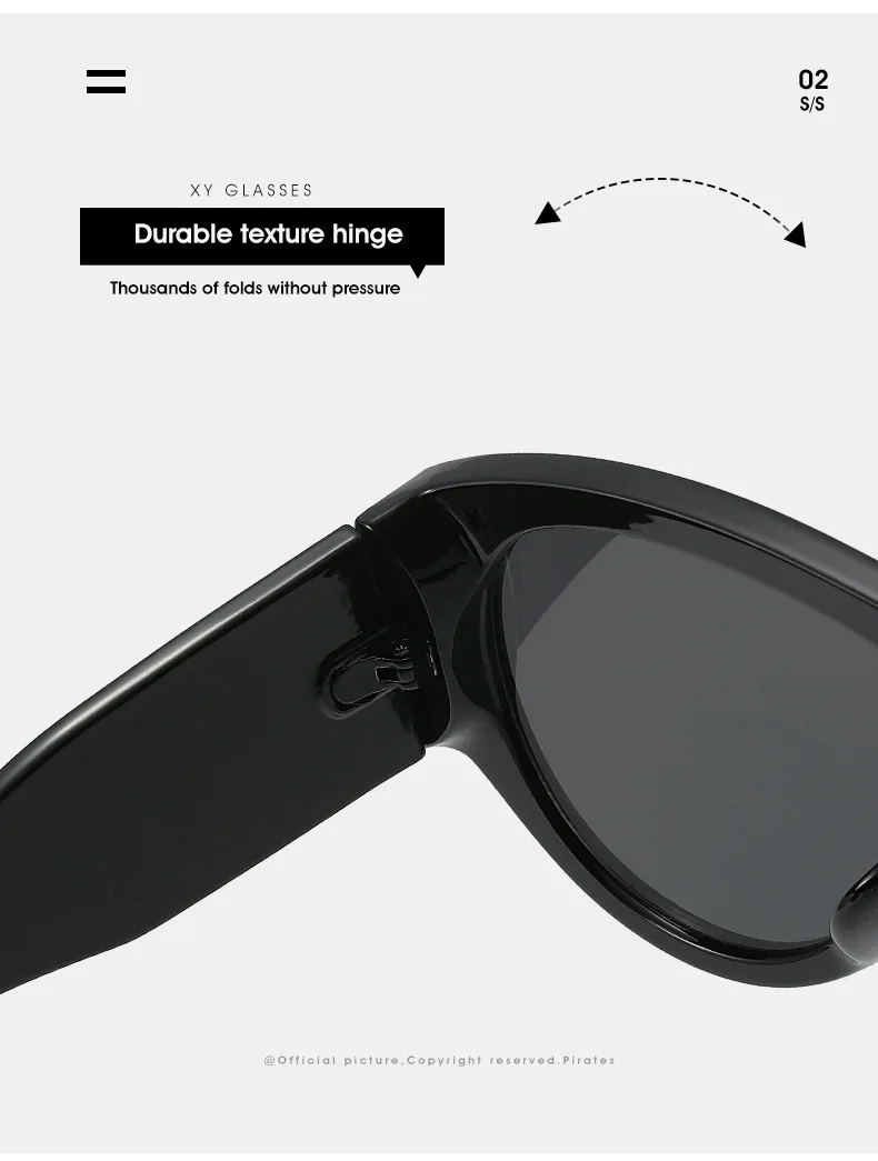 Fashion Pilot Sunglasses Women Brand Designer Large Frame Ins UV400 Ladies Shades Glasses