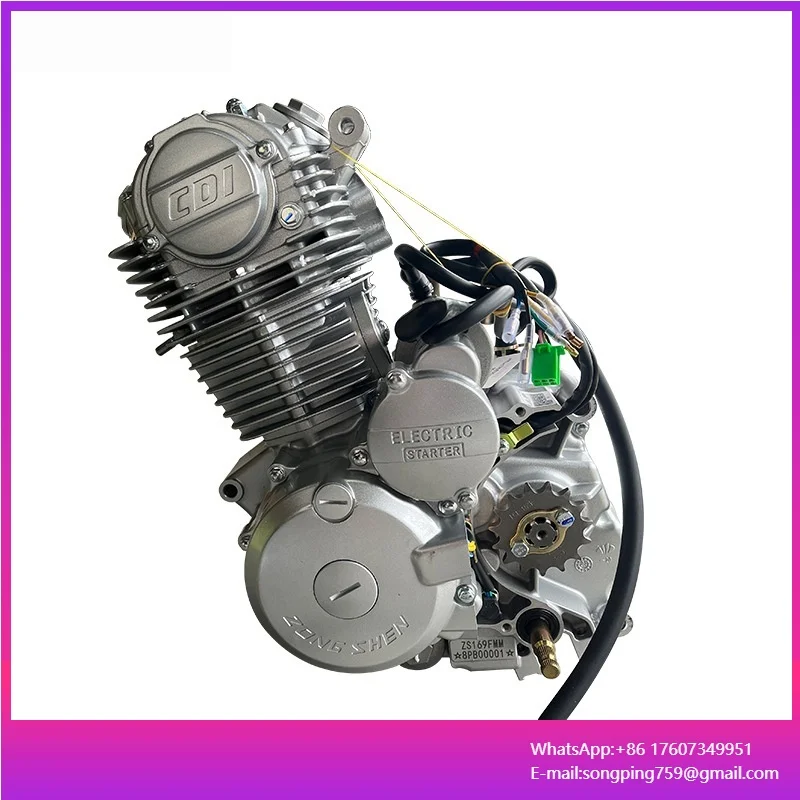 High Quality 250CC Water Cooled Engine Stable Power MJJK4094 CG200-A for Zongshen CB250D-G Dirt Bike Upgrade