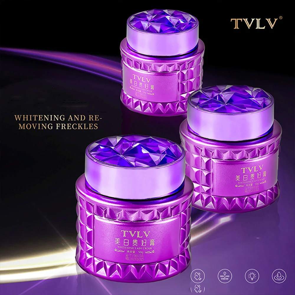 Makeup Cosmetics Concealer Lady Cream Lighten Whitening Cream Moisturizing Delicate Smooth Easily Absorb Face Cream Skin Care