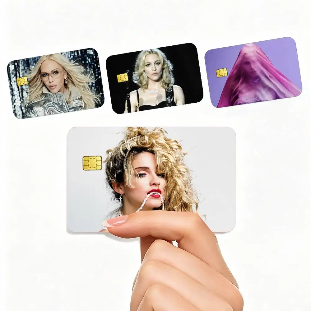 Retro Disco Pop Music Madonna Confessions I Feel So Free 4pcs 1Set Card Stickers Small Waterproof