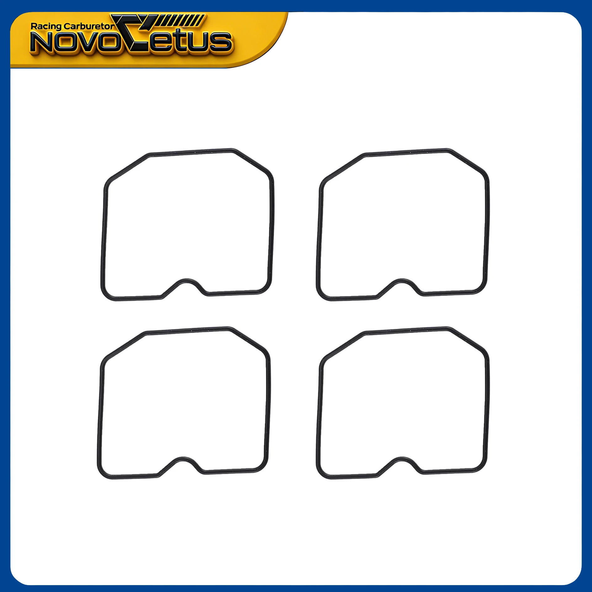 

[NovoCetus] 4 PCS Carburetor Repair O-Ring Rebuild Kit Compatible with Kawasaki Ninja Vulcan KLX Suzuki and Bandit Dirt Bike