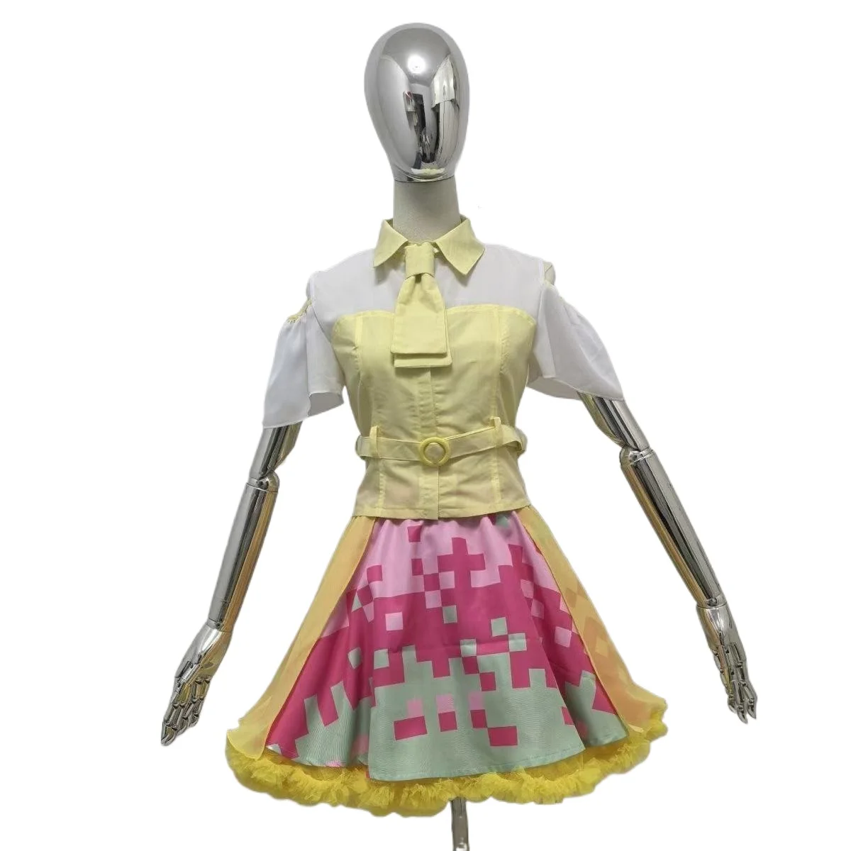 

New Cosplay Skirt with Accessories,Kamen Rider Cos Suit ExAid Poppy Fake No Tomorrow