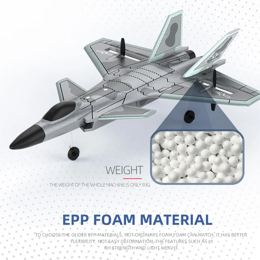 J20 4CH Modello Aliante BM20 RC Fighter 2.4G Aereo telecomandato 3D6G EPP Schiuma Aerei Giocattoli per bambini Adulti Regali