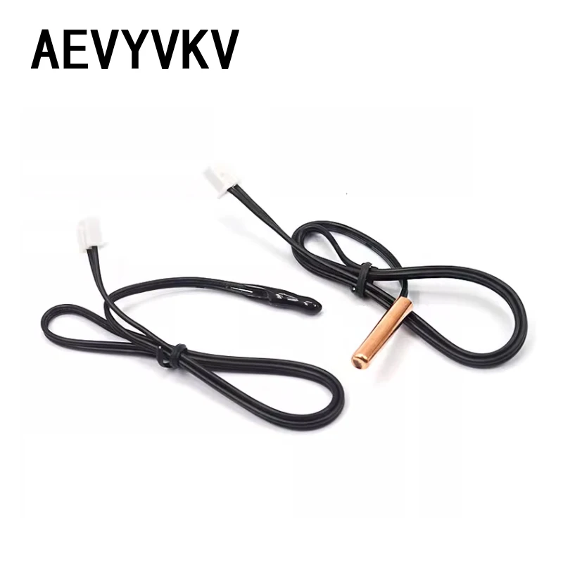 Air Conditioning Temperature Sensor 5K 10K 15K 20K 25k 50K Air Conditioner Tube Sensor Rubber Head Copper Head