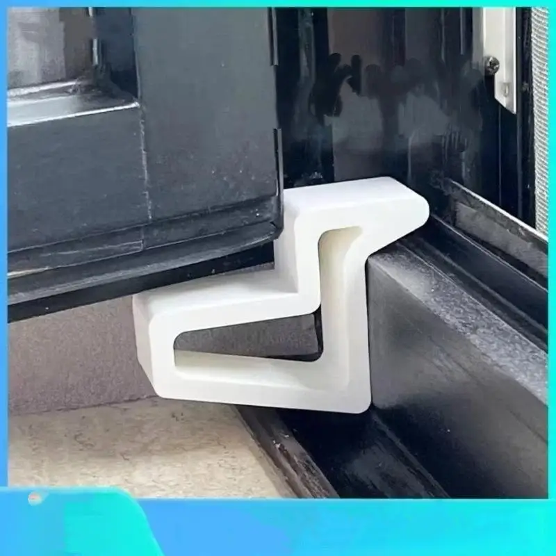 Heavy Duty Door Stopper Non Slip Balcony Window Door Wedge Easy Install for Home Office Bathroom Kitchen Home Improvement