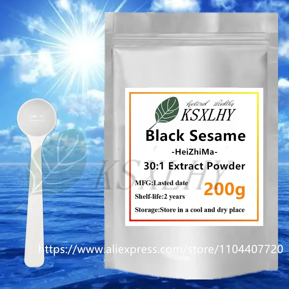 50-1000g,[Lastest Product]Black Sesame Extract Anti-aging Hair Care