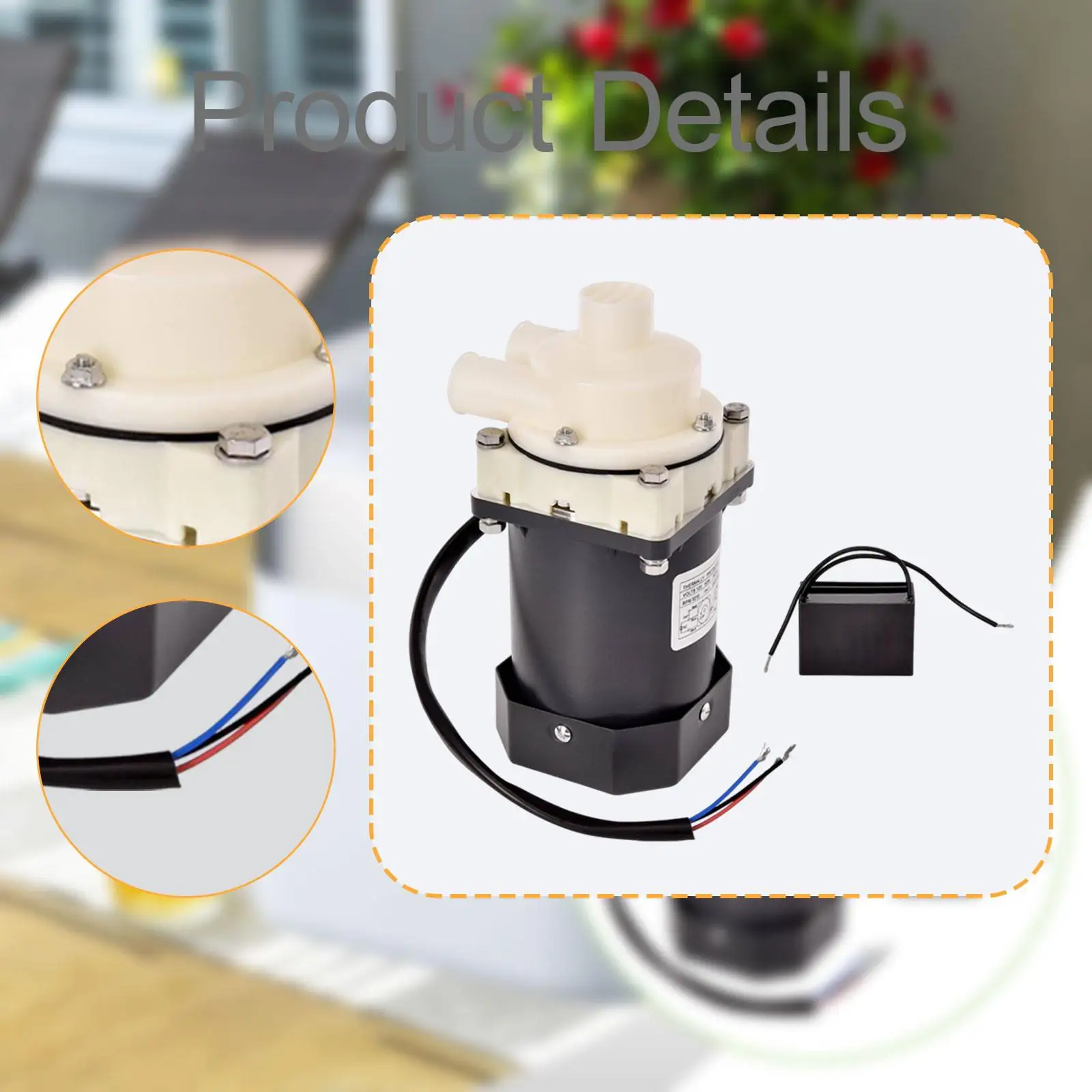 مجموعة محرك مضخة المياه Hoss-0731 لـ km-1340mrh، km-1600mrh Professional