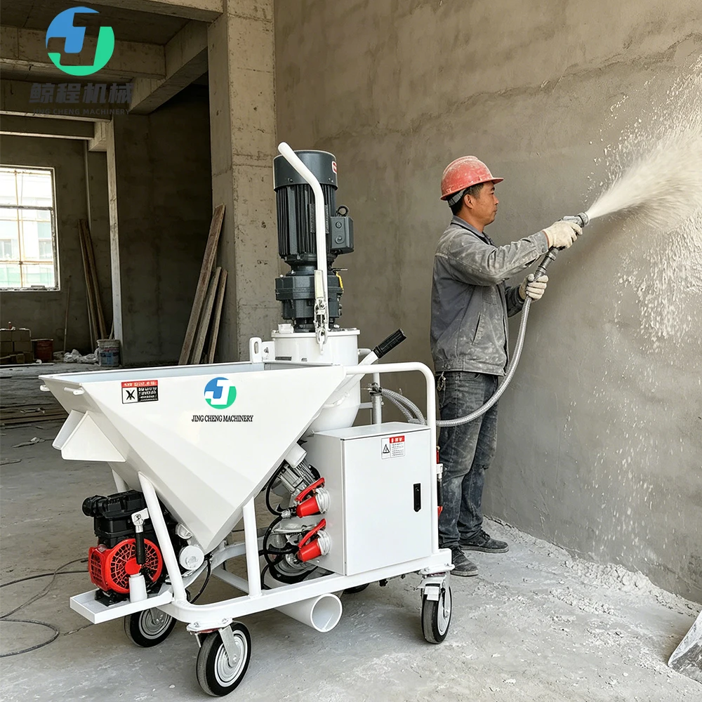 High Quality Gypsum Plaster Spraying Machine Plastering and Mortar Spraying Machine M9 Gypsum Spraying Machine