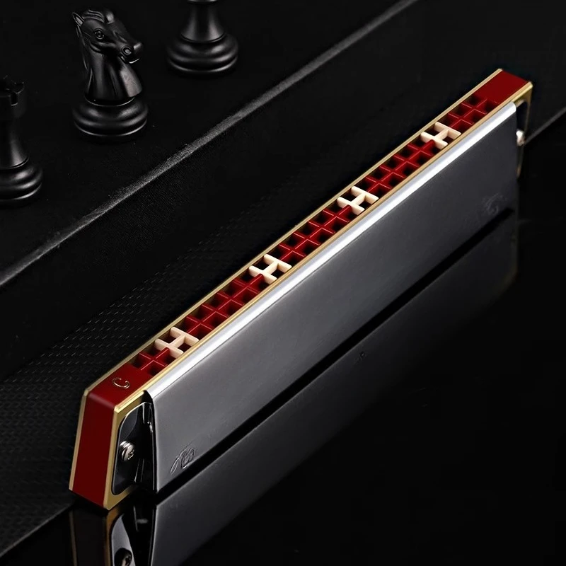 SU-24Humming 24-hole refined polyphonic harmonica ACFG #key of c