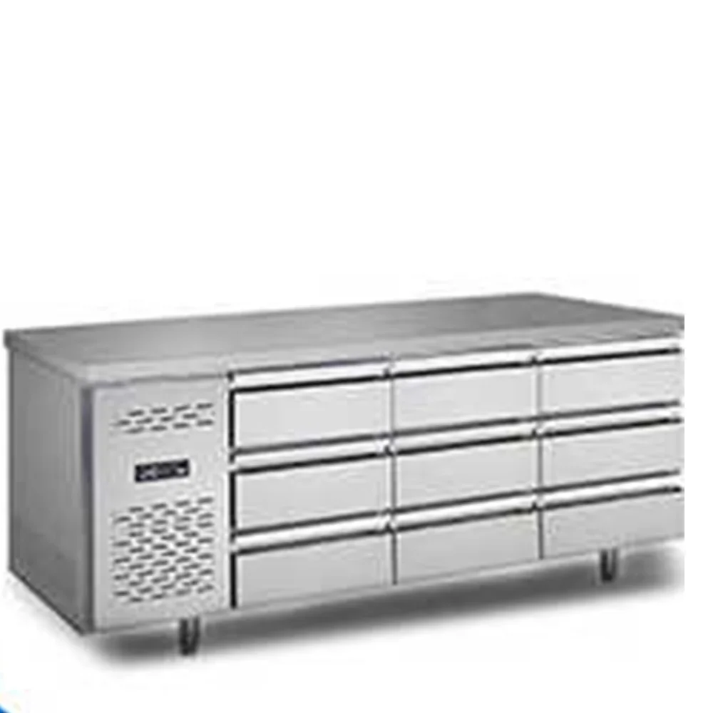 Kitchen Upright Refrigerator Freezer Stainless Steel Glass Door Vertical Freezer Refrigeration Equipment 2025