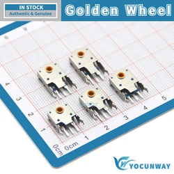 TTC Rotary Mouse Scroll Wheel Golden Encoder Dustproof Sealed for PC Mouse 76 Million Grids Available in Multiple Sizes 8-16mm