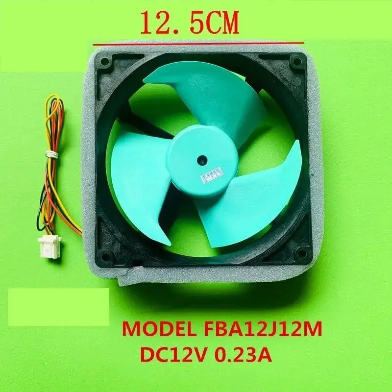 FBA12J12M 12V 0.23A For Haier Midea Refrigerator Freezer Fan Refrigerator Condenser Fan Motor Assembly Refrigerator Cooling Fan