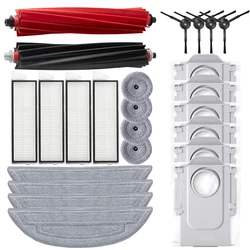【Optional】Accessories Compatible with Roborock S8 MaxV Ultra Robot Vacuum,roller,Filter,Dust bag, mop cloth, Side brush