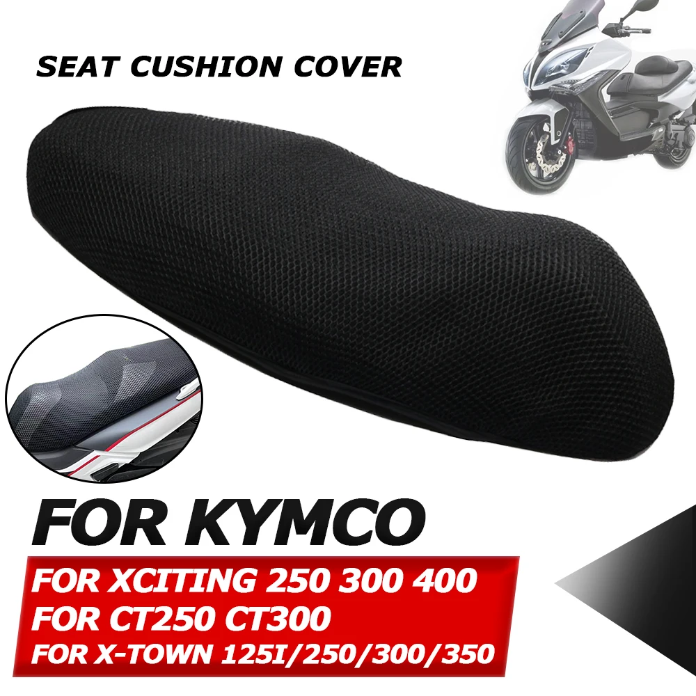 

Motorcycle Seat Cushion Cover Sunscreen Thermal Protection Guard For KYMCO Xciting 300 400 CT 250 CT250 CT300 X-TOWN 125i 350