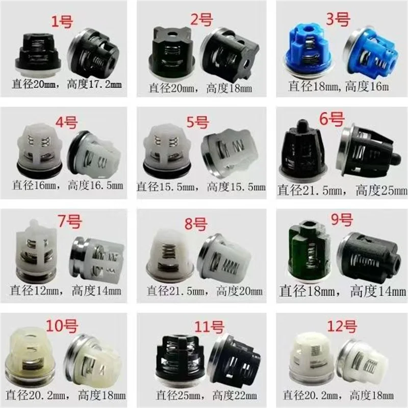 12-20MM Various Stainless Steel Check Valve High Pressure Cleaning Machine Car Washing Machine Valves Pump Head Fittings