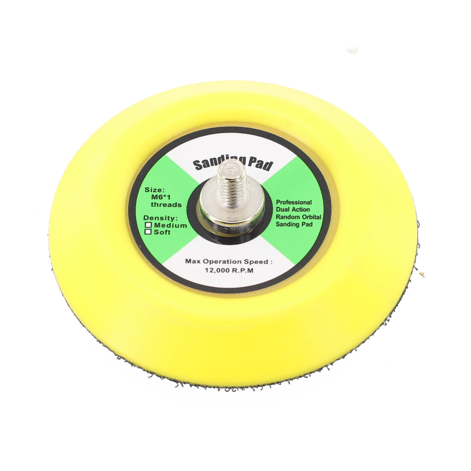 Tool Newest Useful Backing Pad Grinding Disc Casting Polishing Sanding Disc Thread 12000 RPM Backing Pads For Air Sander