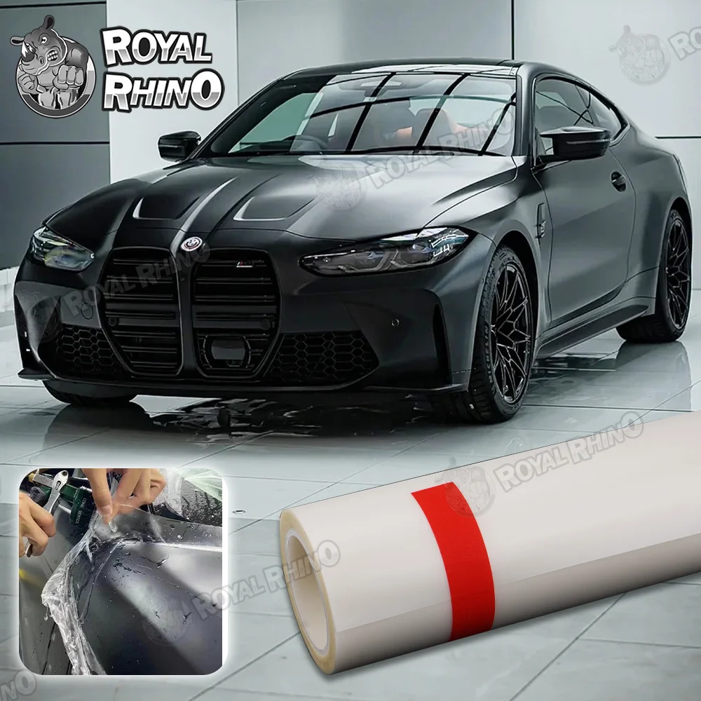 

1.52*15M Satin Transparent Matte TPU PPF 8.0Mil Anti-yellow Anti-scratch Car Protective Film Self-healing Protective Paint Film