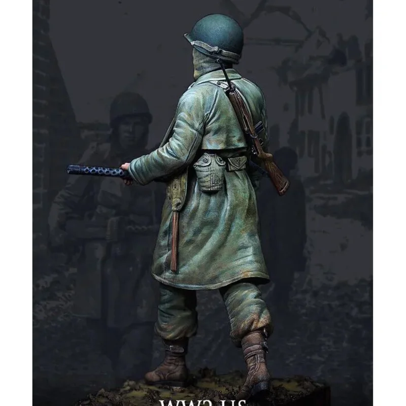 1/16 Resin Model America Soldier Resin Model Kits Figure Soldier GK Unmontierter und unbemalter Bausatz