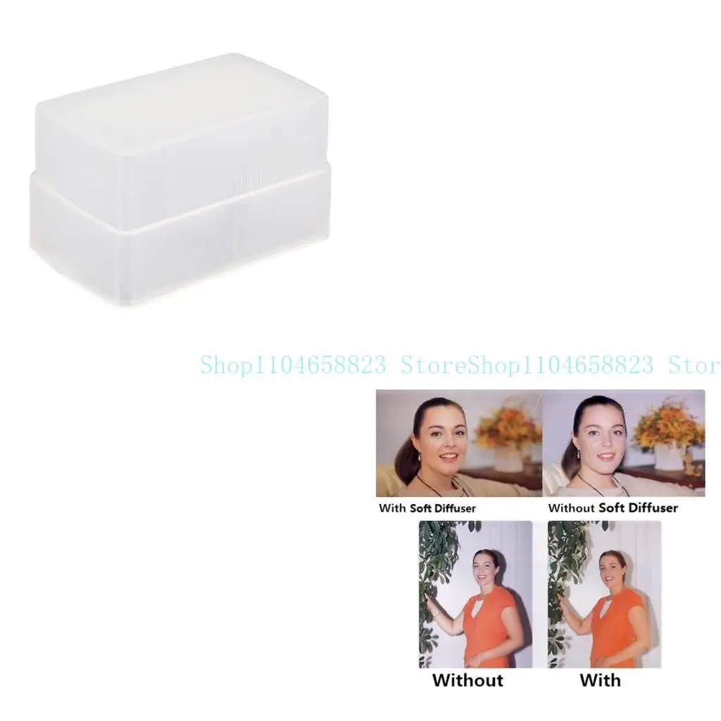 

652F Softbox Flash Bounce Diffuser Lambency Cover for for 580EX II Yongnuo YN565