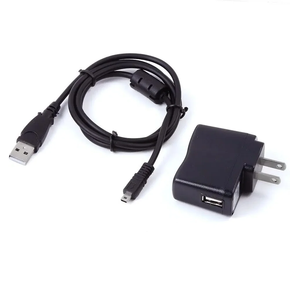 USB التيار المتناوب ومحول تيار مستمر لبطارية الكاميرا ، سلك شاحن لنيكون Coolpix P500 S2800