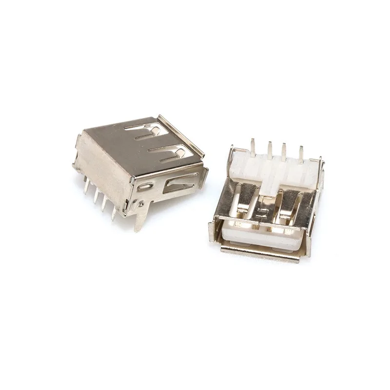 Usb Type Een Standaard Poort Vrouwelijke Soldeer Jacks Connector Pcb Socket USB-A Type Data Transmissie Opladen Interface Usb Connector