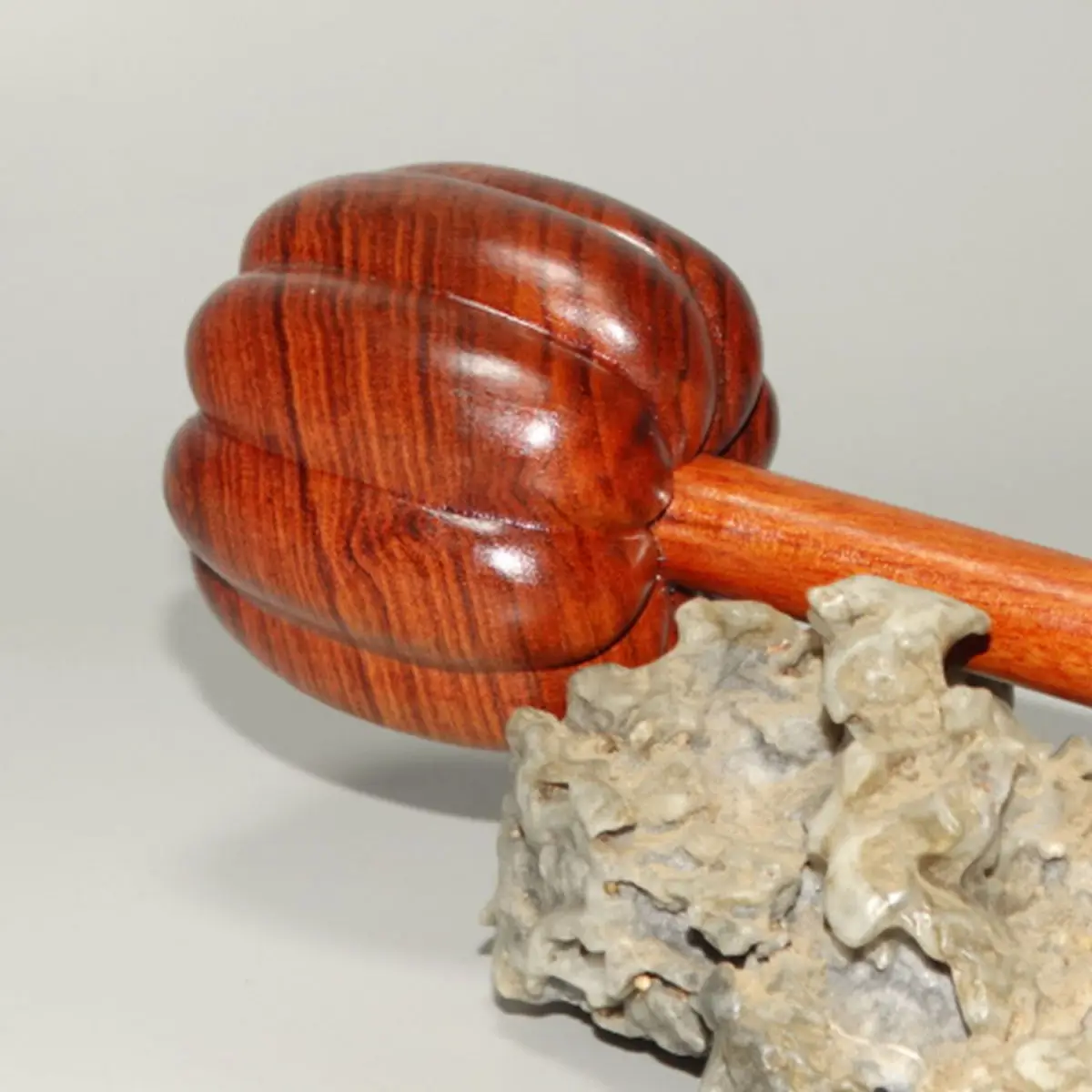 39cm Solid Wood Handmade Pumpkin Pounding Massage Home Fitness Full Body Massage Stick