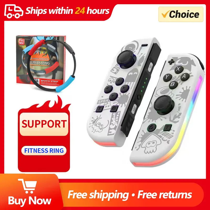 Joy Con Wireless Gamepad Joystick Controller Switch Joy Con Dual Vibration Screen shot Motion Controller Wake up