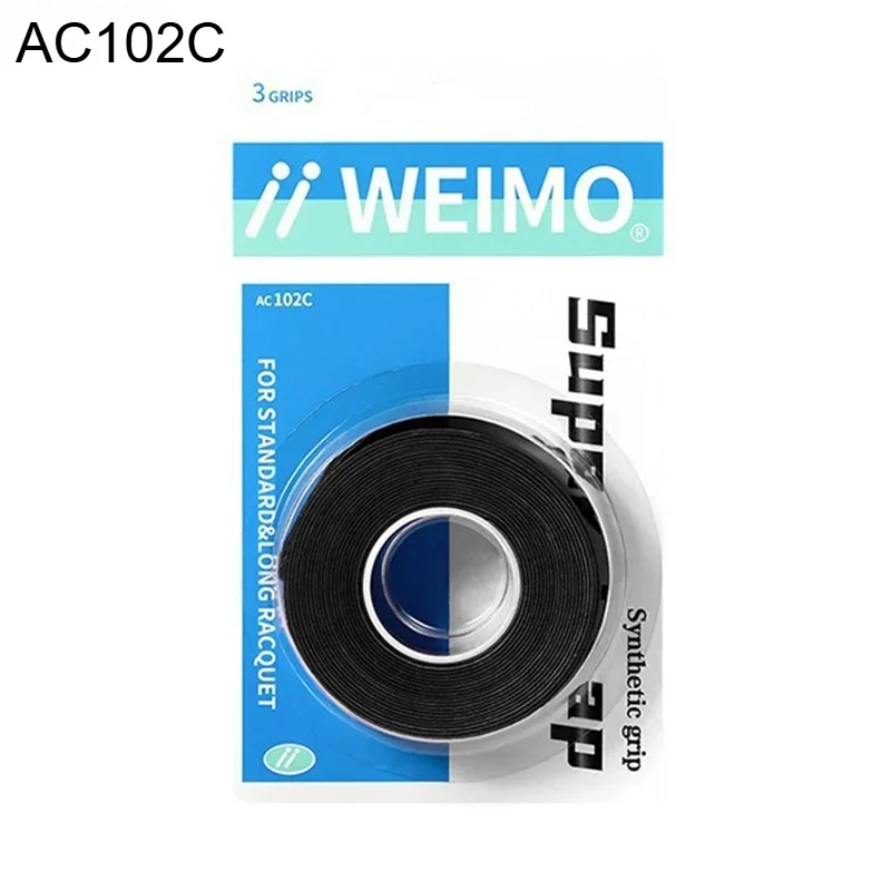 

2025 New 3Pcs/Pack Badminton Tennis Racket Overgrip Glue AC102C Non-slip Sweat-absorbent Breathable Wrapped Handle Hand Glue