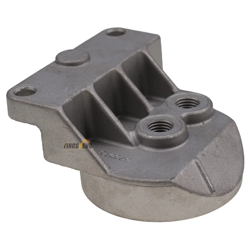 

Diesel engine parts 6bt5.9 fuel filter head 3930969 head filter fuel excavator parts excavator accessories