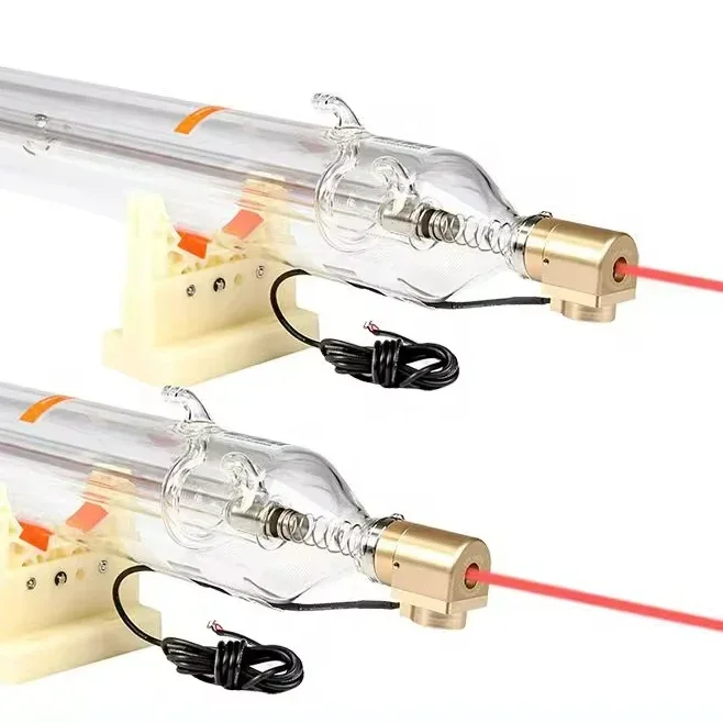 New Version Red Light Visible CO2  Tube Tr40 with Easy Alignment Red Pointer for CO2  Cutting Machine