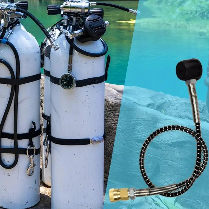 Diving Pump Tube Convenient Diving Tube Hose For Snorkeling Breathing Training Scuba Diving Pump Extension Hose For Underwater