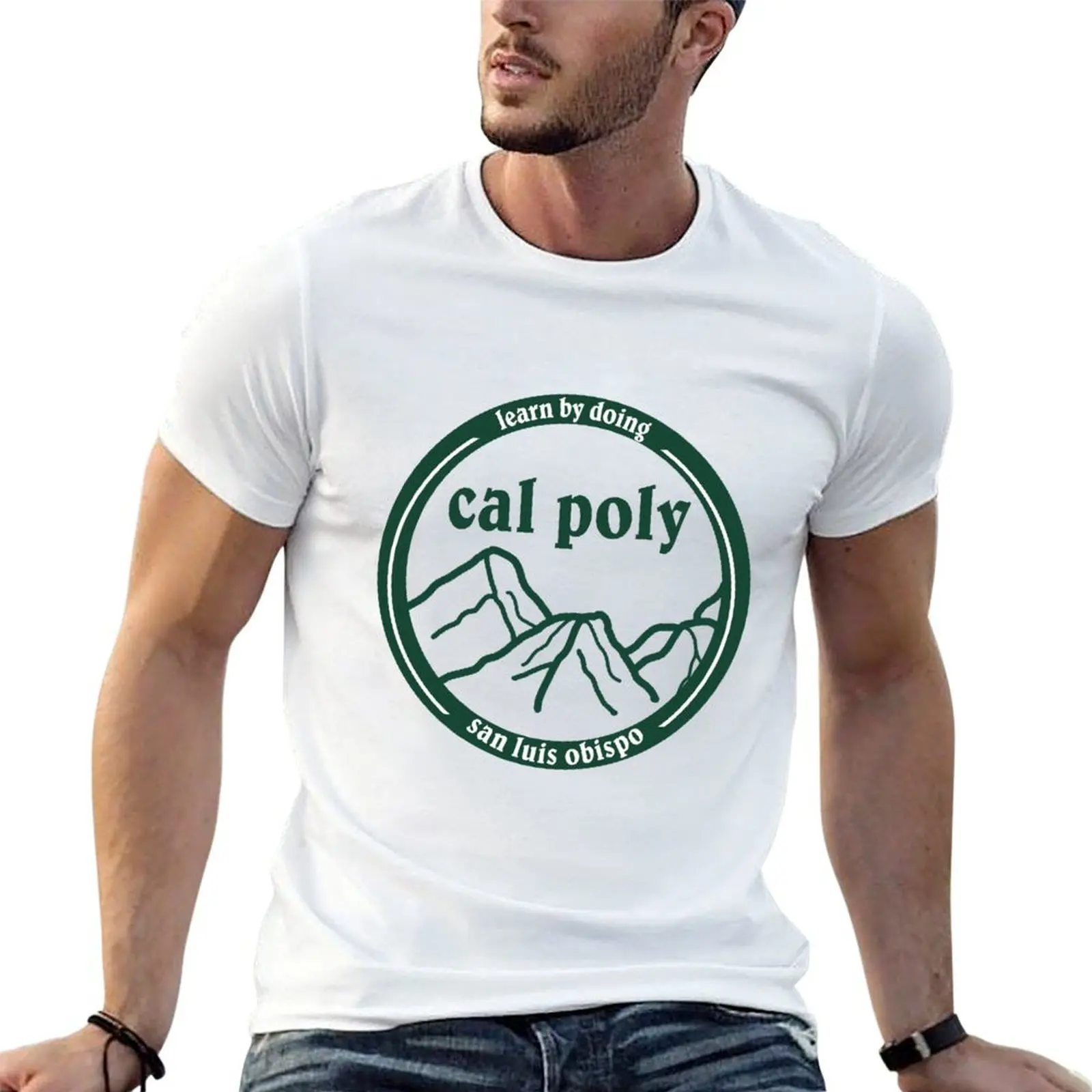 

Cal Poly SLO T-Shirt anime t shirts oversize man tshirt man t shirts cotton T-shirt
