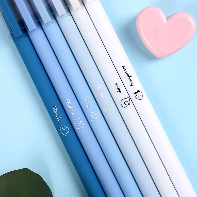 6 шт./набор, гелевая ручка, 0,5 мм