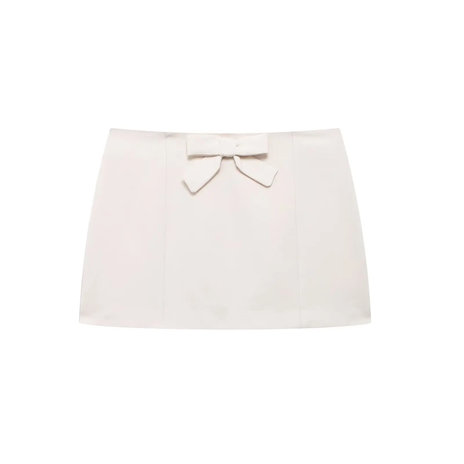 

Cross-border summer bow skirt fashion decoration new women's minimalist European and American mini skirt