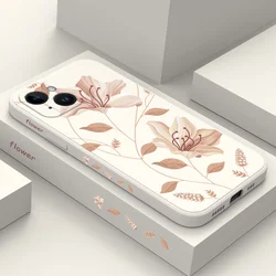 Delicate Blossoms Phone Case For iPhone 17 17 Air 16 16e 15 14 13 12 11 Plus Pro Max Mini X XR XS Cover