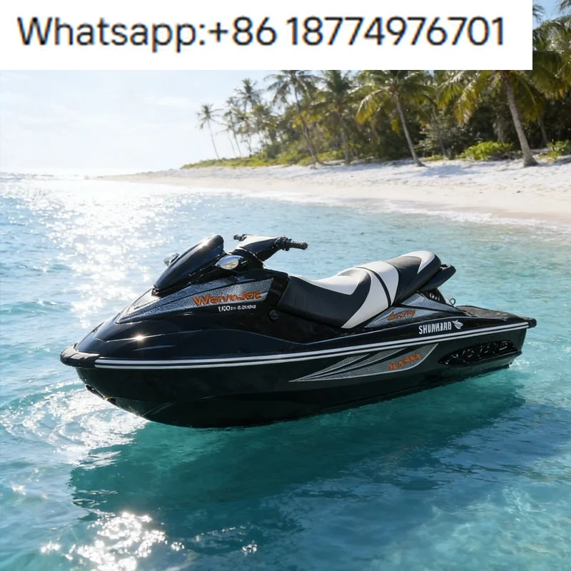 Fiberglass 4 Stroke Motorboat Single/Double-Person Jet Ski Boat for Recreational Fishing & Rescue Use