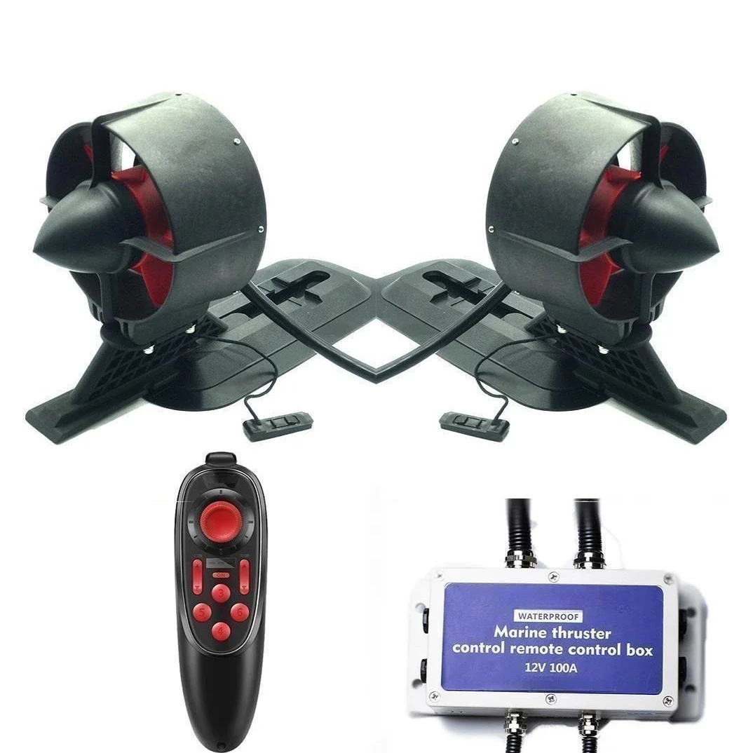 Ready to used full set 24V 9.5Kg U92 underwater thruster brushless propeller paddle board fishing rescue boat push 3-4 people