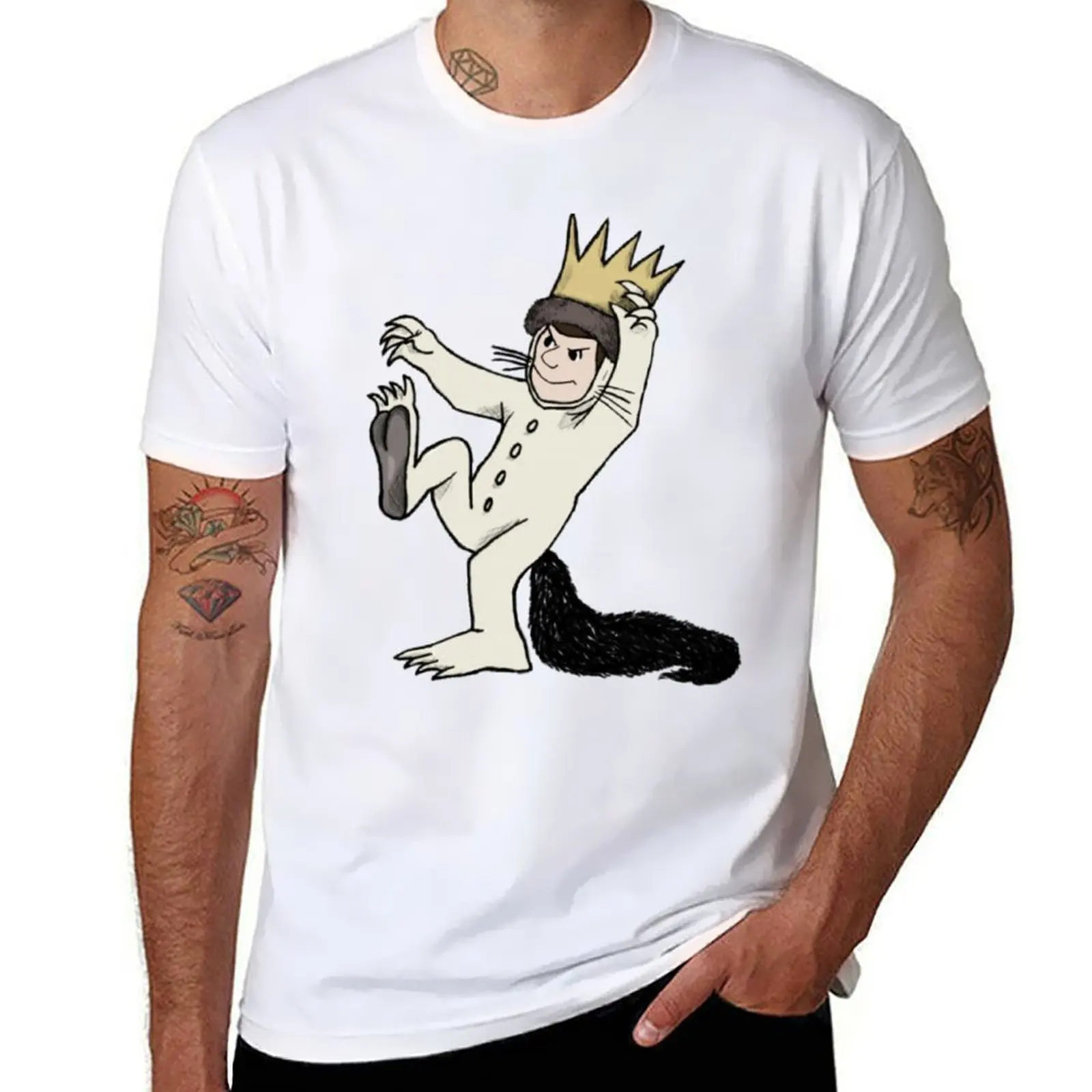 

Max, Where the wild things are T-Shirt man t shirt cotton cotton tshirt 100% T-Shirt