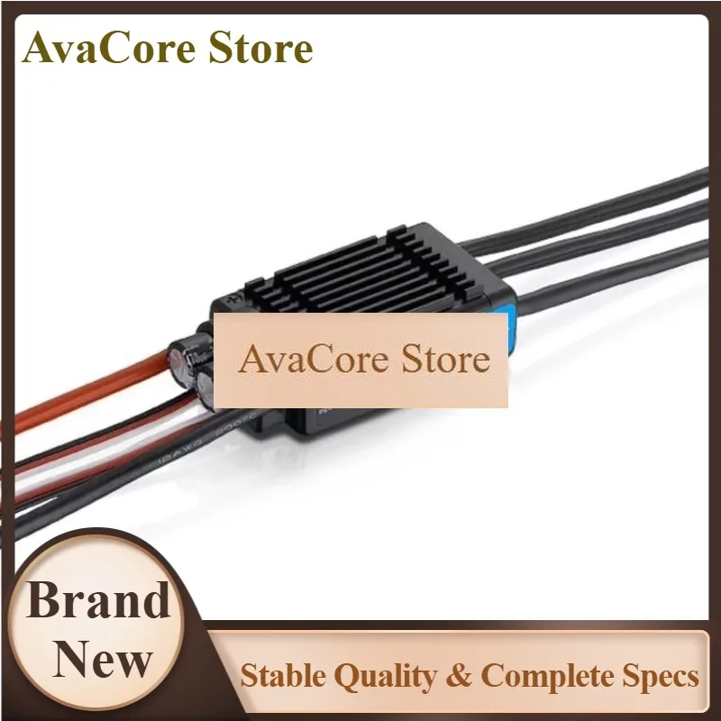 AvaCoreHobbywing FlyFun 80A V5 Brushless ESC For EDF 3S To 8S RC Airplane Drone Speed Controller