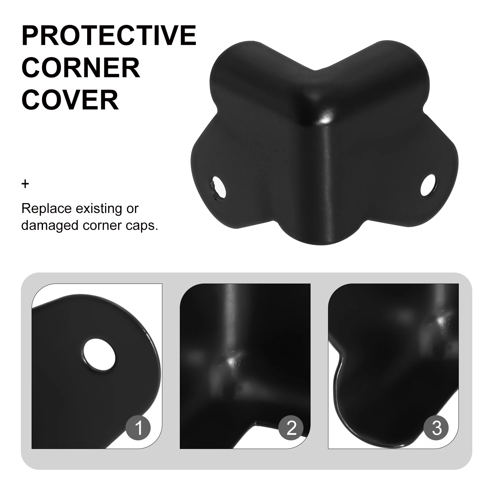 

24Pcs Speaker Edges Guard Cover Metal Corner Protector for Cabinet Defense High Quality Finish Resists Wear and Impact