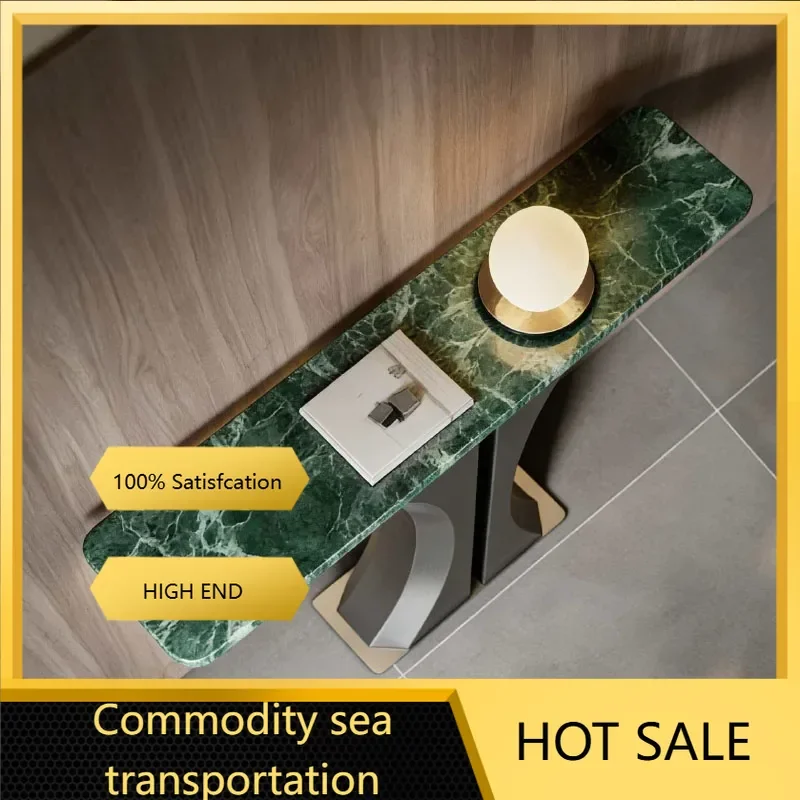 AU IKZ Fashion Apartment Console Table Contemporary Storage Entryway Table Industrial Compact Flurkonsole Modern Home Furniture