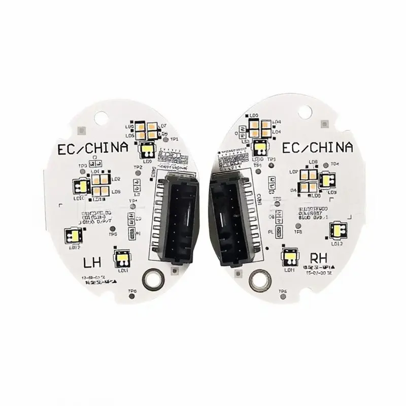 Car Front LED Light Chip 1 Pair Daytime Running White Light Board For Buick Encore 2016-2018 Dedicated PCB Board