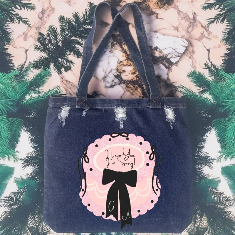 

Gracie Abrams Vintage Denim Shoulder Crossbody Bags for Girls School Messenger Bags Travel Handbags Casual Women Shoulder Bags