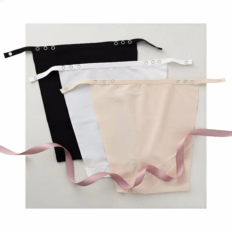 Camisole Women Invisible Mock Wrapped Chest Overlay Bra Clip On Insert Panel Cover Fashion Underwear Comfort