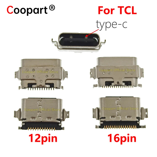 Gniazdo USB Port Ładowania Złącze Wtyk Gniazdo Dock do TCL Tab 10S 9080 9081X 9081