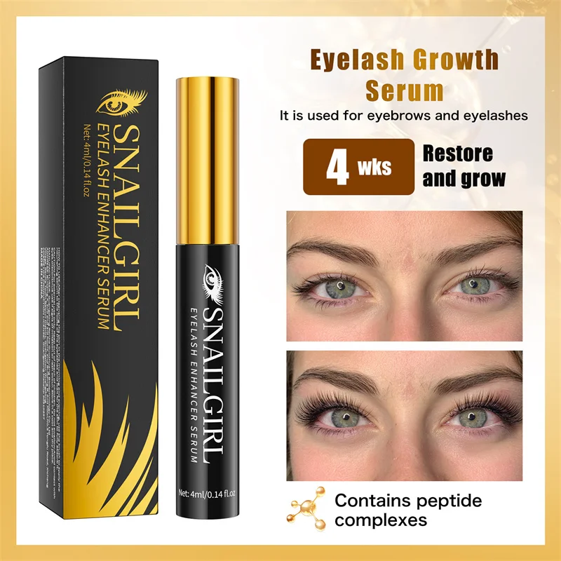 Sérum de croissance rapide des cils, Solution de croissance des poils, produits Anti-perte de cheveux, prévient la calvitie, maquillage allongé plus épais
