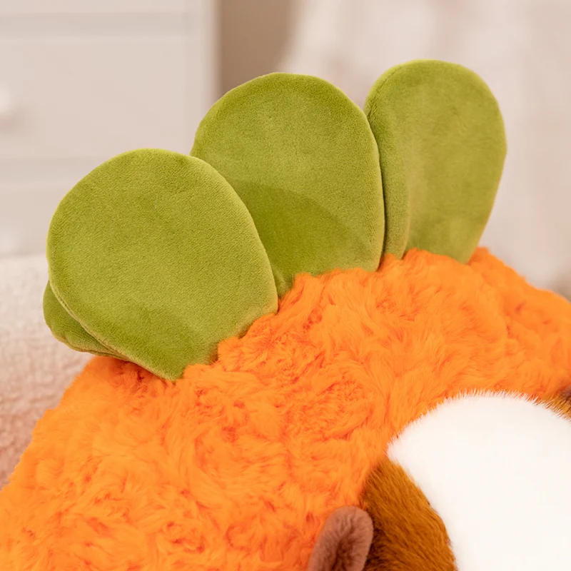 카와이 토끼 봉제 인형 당근 토끼 감 곰 수면 베개 쿠션 인형 생일 선물